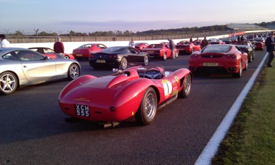 Ferrari 250 TR Hanger Straight Silverstone