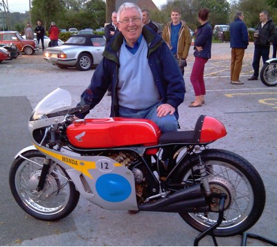 George Beale & Honda 6 grand Prix Motorcycle